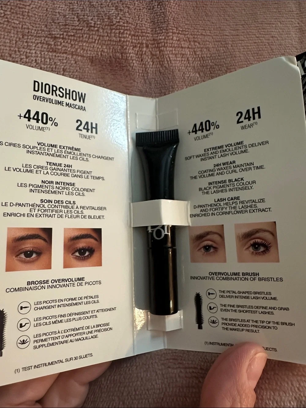 TWO NEW Diorshow Overvolume Mascara mini size